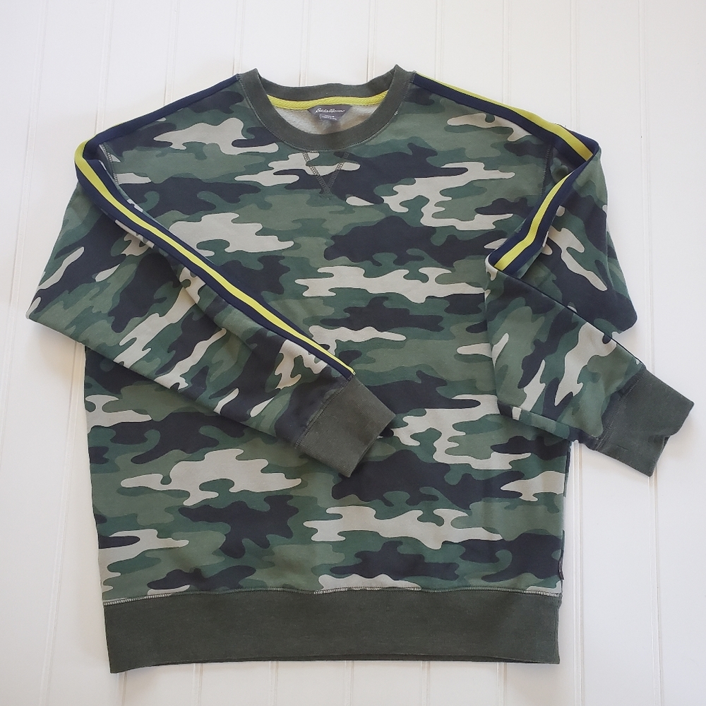 Eddie Bauer Camo Sweatshirt - Ladies Small